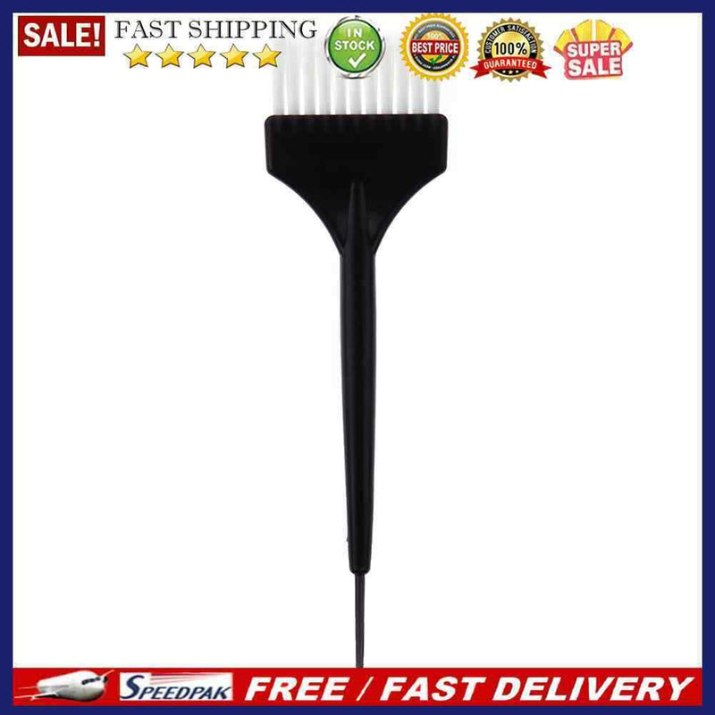 Hair Color Dye Comb Brushes Dual-Purpose Treatment Hair Care Tool(Black)