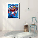nting 5D DIY Eagle banner Full Round Drill Picture