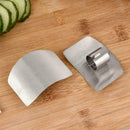 Kitchen Finger Hand Protector Guard Steel Chop Slice Cook BEST H8Q7