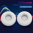 1 Pair Replacement Earpads for Beats Solo 2/3 Wireless Headphones (White) Newly