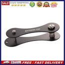 Hard Oxide Aluminum Key Holder Organizer Folder  EDC Pocket Tool black
