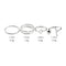 Wedding Engagement Hollow triangle Simplicity Jewelry Open Ring Joint Ring Ring