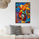 5D DIY Diamond Painting Color Abstract Rhinestone Kit Full Round Wall Craft Art