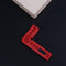 L Shape Right Angle Ruler Carpentry Measuring Gauges Positioning Tool(3inch