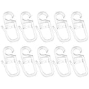 Accessories Fixing Holder Durable Sliding Hook Wall Ring Curtain Hooks Plastic