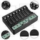 Charger Fast Charging Dock For AA AAA NI-CD NI-MH Rechargeable Batteries