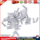 50pcs Aluminum Bike Bicycle Brake Shifter Inner Cable Tips Wire End Cap Newly