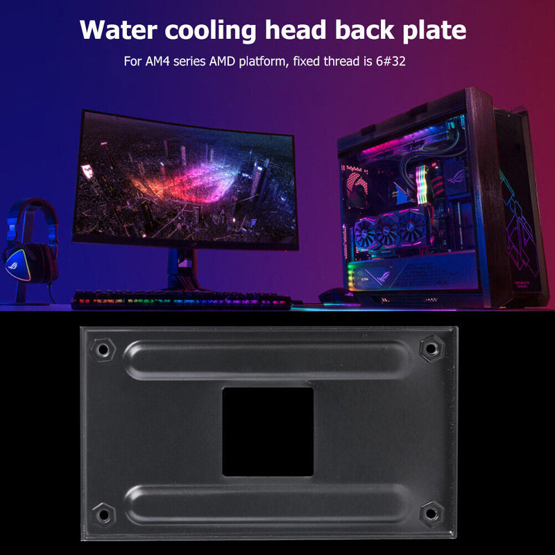 Motherboard CPU Cooler Bracket Holder Metal Back Plate for AMD AM4 Socket Newly