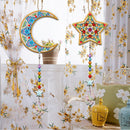 2pcs 5D Diamond Painting Double-sided Drill Pendant Bag Keychain Handmade G