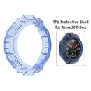 Transparent Smart Watch Cover for Huami Amazfit T-Rex PRO/T-Rex (Purple) Newly