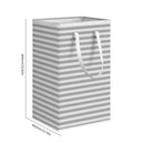 75L Laundry Baskets - Waterproof Laundry Hamper for Clothes Toys (Grey)