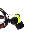 Light Head Lamp Diving Headlamp XML T6 Dual Light Source Diving Headlight