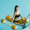 4pcs/Set Swimming Pool Float Game Inflatable Water Sports Bumper Toys for Adults