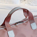 Fashion Women Yoga Fitness Waterproof Messenger Bag Luggage Handbag (Pink)l