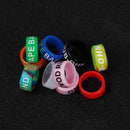 Rod Protector O-shaped Ring Anti-Slip Ring Fishing Tackle Protective Case