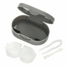 Lovely Travel Contact Lenses Box Contact Lens Case with Mirror Mini Square