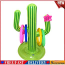 Inflatable Cactus Ring Target Toss Floating Ring Game Swimming Pool Toys