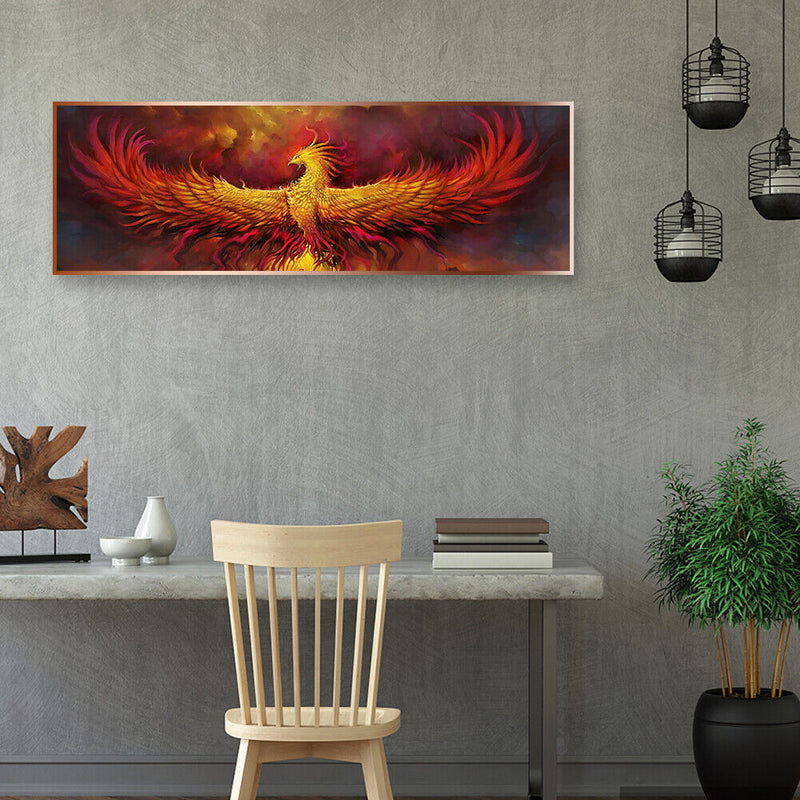 5D Diamond Painting Full Round Drill DIY phenix Rhinestone Picture
