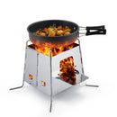 Foldable Camping Grill Outdoor Mini Stove Ultralight Folding Cookstoves