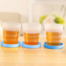100ml Portable Folding Water Bottle Outdoor Travel Sports Bicycle Drinkware Cup