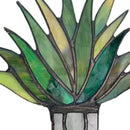 Artificial Agave Potted Plant Ornament Flowerpot Yard Art Garden Decor (1) Newly