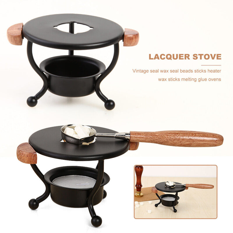 Wax Seal Candle Sticks Heater Oven Cooker Fusion Glue Pot Melting Furnace S