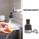 Universal Water Faucet Adapter Plastic Hose Fitting Tap Garden Irrigation Hose