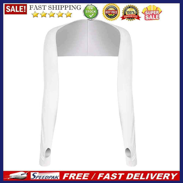 Cooling Shawl Arm Sleeves Anti UV Ice Hand Warmer for Driving Riding Fishing