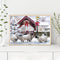Frameless Oil Paint By Numbers DIY Snow Sheep Picture Craft Room Decoration Kit