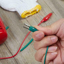 10 Pieces and 5 Colors Test Lead Set with Alligator P7H7 Clips L3C7