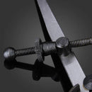 Wing Divider Leather Craft Rotating Scratch Compass Woodwork Draw Tool (B) Newly