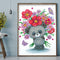 Diamond Painting 5D DIY Cartoon Bear Partial Special Drill Rhinestone Kit Newly