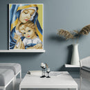 5D DIY Full Round Drill Diamond Painting Mother Love Cross Stitch Embroidery Kit