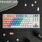 1set Keycaps For GH60/GK61/GK64/84/87/96/104/108/980 Mechanical Keyboards J4A7