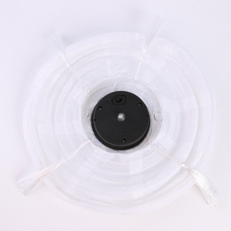 10inch Solar Lantern LED Waterproof Global Lamp Tassel Chinese Celebration Light