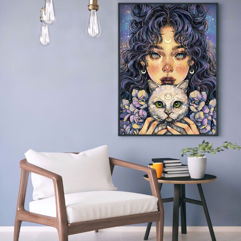 5D Diamond Painting DIY Girl Full Square Drill Mosaic Pictures Handmade Cra