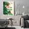 Tree Santa Frameless Picture Oil Paint By Numbers Hand Painted Picture for Home
