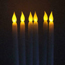 6Pcs Electric LED Candles Flickering Flameless Battery N0D1 Xmas Candle R9Z0