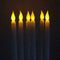 6Pcs Electric LED Candles Flickering Flameless Battery N0D1 Xmas Candle R9Z0
