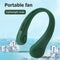 #A Electric Lazy Hanging Neck Fan Outdoor Travel Office Wearable Neckband Fans