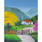 Paint By Numbers DIY Mountain Hut Hand Painted Canvas Picture Home Wall Decor