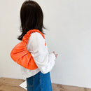Retro Women Pure Color Pleated PU Underarm Bag Casual Ladies Top-handle Handbag