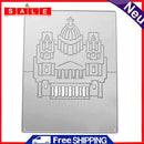 Big Church Metal Stencil Scrapbook Craft Embroidery Cutting Die-147857