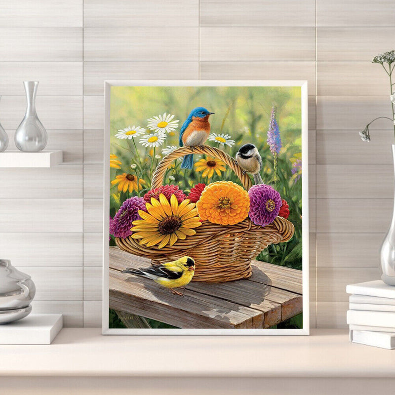 DIY Diamond Painting Cartoon Full Round Drill Mosaic Art Picture Rhinestone