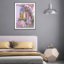 5D Diamond Painting Kit Pink Bike Full Round Drill DIY Mosaic Picture Home