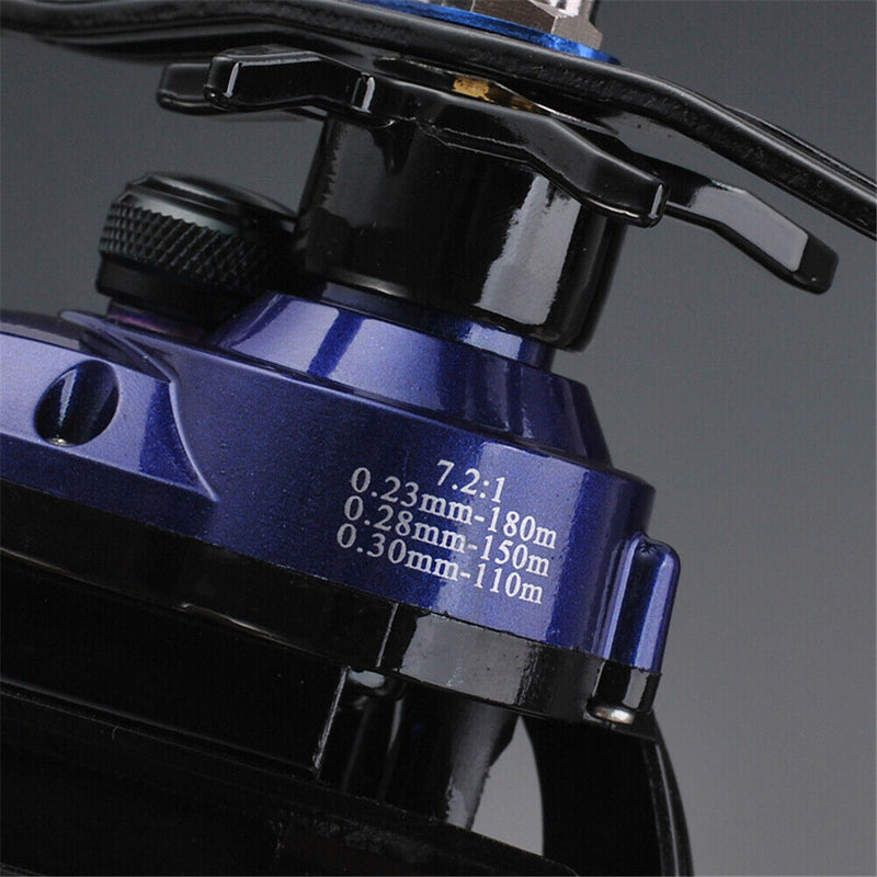 Right Hand Baitcasting Reel 17+1 High Speed Gear Ratio 7.2:1 Fishing Reel