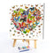 Frameless Butterfly Love Oil Paint by Numbers Kit Handpainted Artwork Handicraft