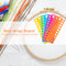 4x Sewing Thread Organizer Holder 20 Positions Cross Stitch Row Line Tools