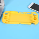 Soft Silicone Case Protector for Nintend Switch Lite Game Console (Yellow)