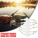 12pcs Fishing Bait Screw Sting Boilies Pin w/Rubber Corn Ronnie Hair Rig Feeder